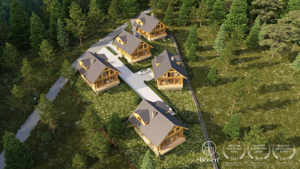 BOSEN | 4-izb zrub 115 m2 s terasou Liptovské Kľačany