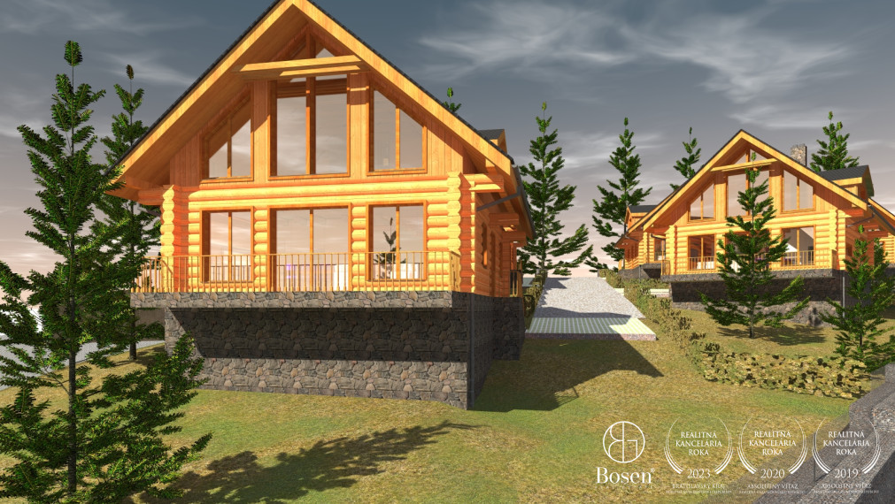 BOSEN | 4-izb zrub 115 m2 s terasou Liptovské Kľačany