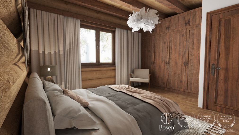 BOSEN | 4-izb zrub 115 m2 s terasou Liptovské Kľačany