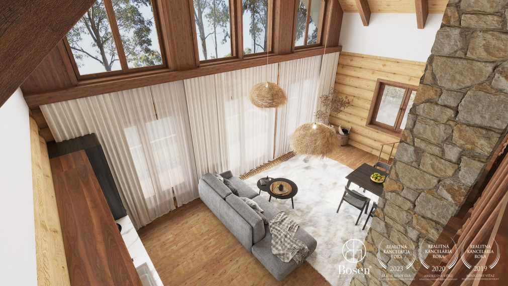 BOSEN | 4-izb zrub 115 m2 s terasou Liptovské Kľačany