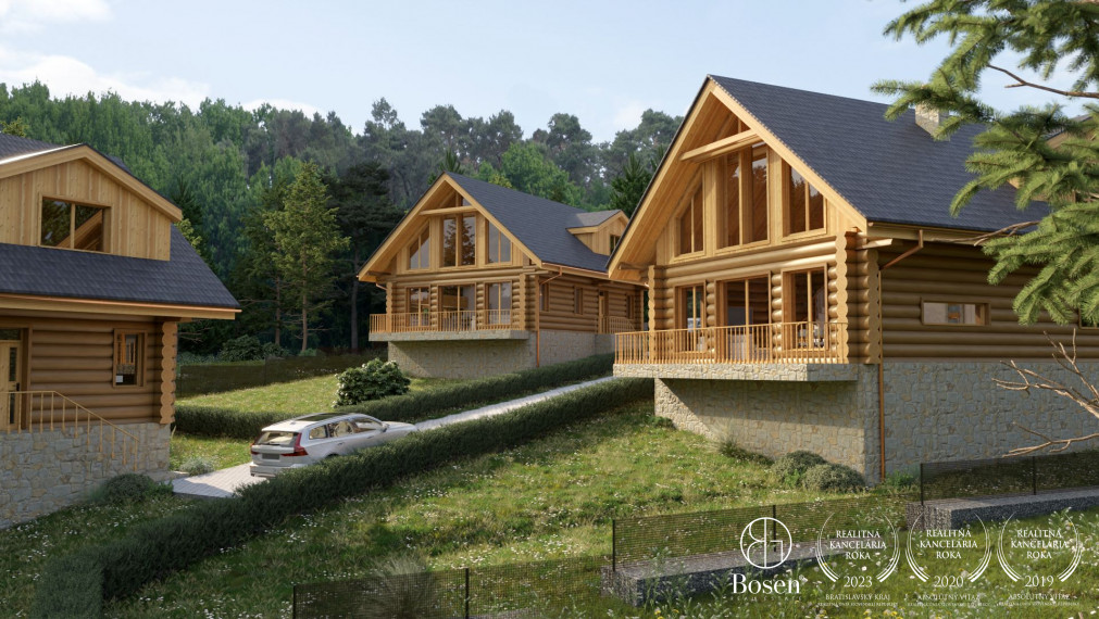 BOSEN | 4-izb zrub 115 m2 s terasou Liptovské Kľačany