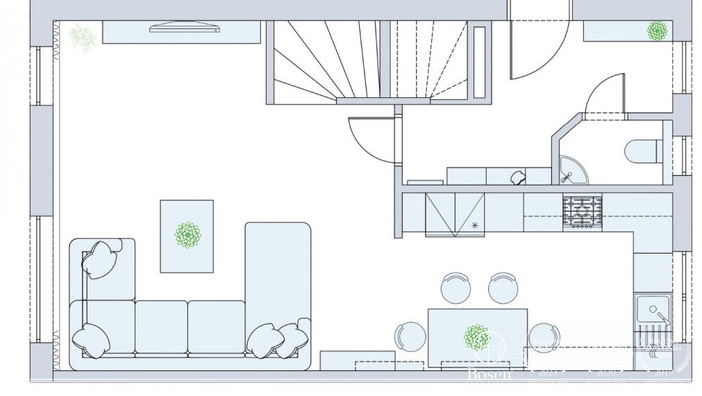 Trojpodlažný, priestranný rodinný dom so záhradou a garážou