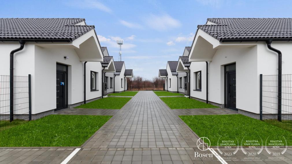 Nová cena! Nízkoenergetický 4 izbový rodinný dom blízko mesta Senec a Dunajská Streda