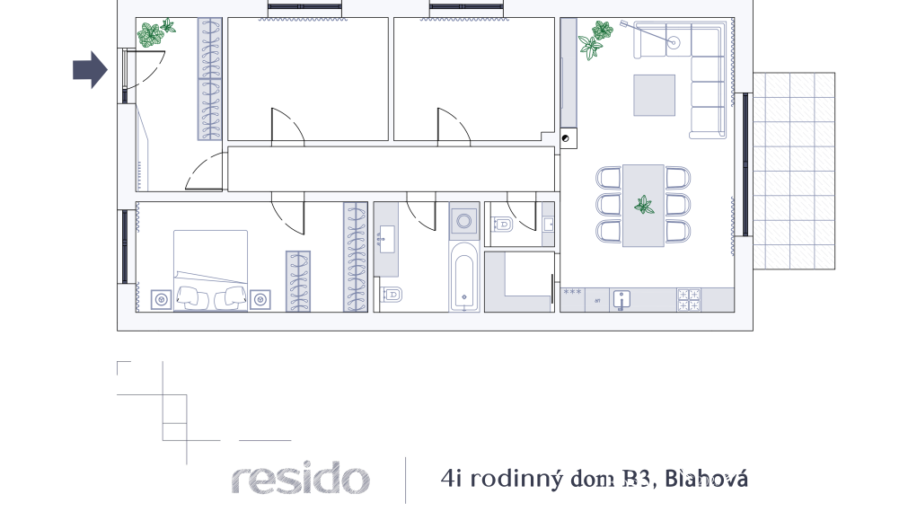 Nová cena! Nízkoenergetický 4 izbový rodinný dom blízko mesta Senec a Dunajská Streda