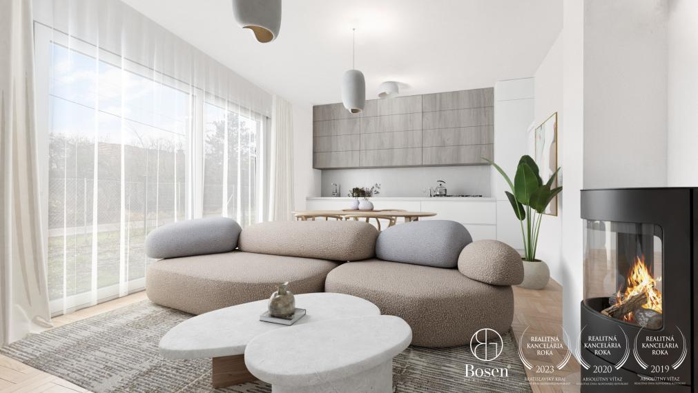 Nová cena! Nízkoenergetický 4 izbový rodinný dom blízko mesta Senec a Dunajská Streda