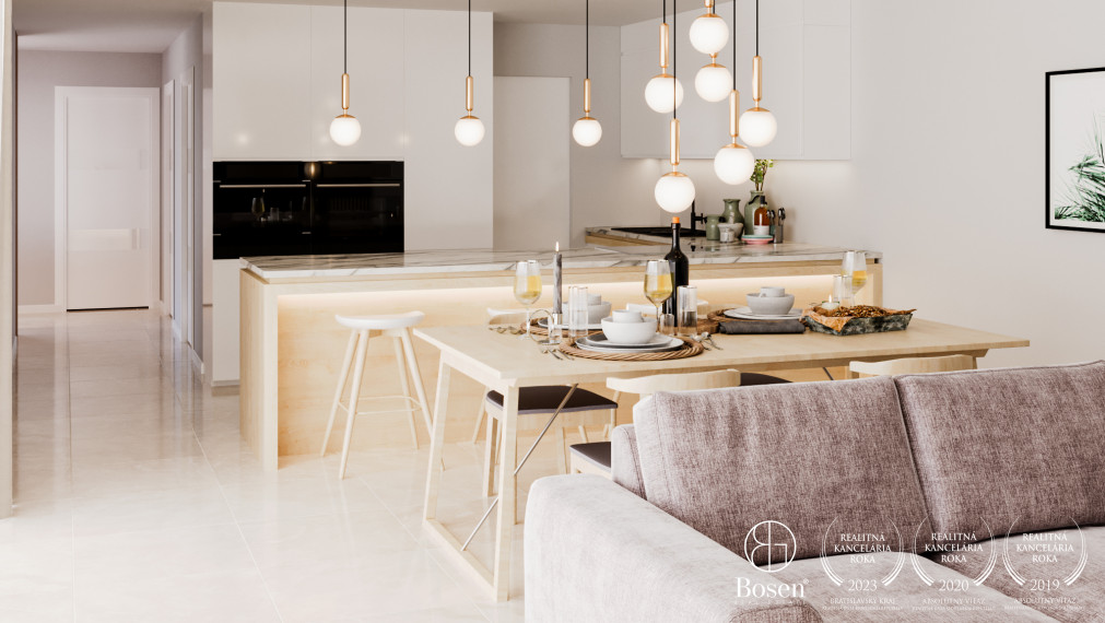 REZERVOVANÝ BOSEN | Ponúkame 4 izbový rodinný dom s garážou G1 -Trenčín