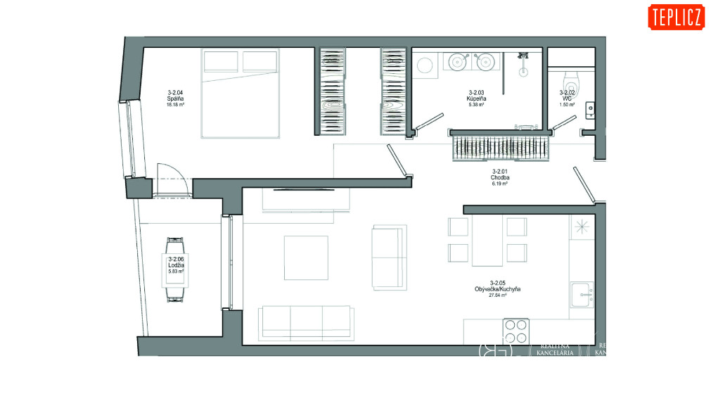 TEPLICZ_03-02_2 izbový byt