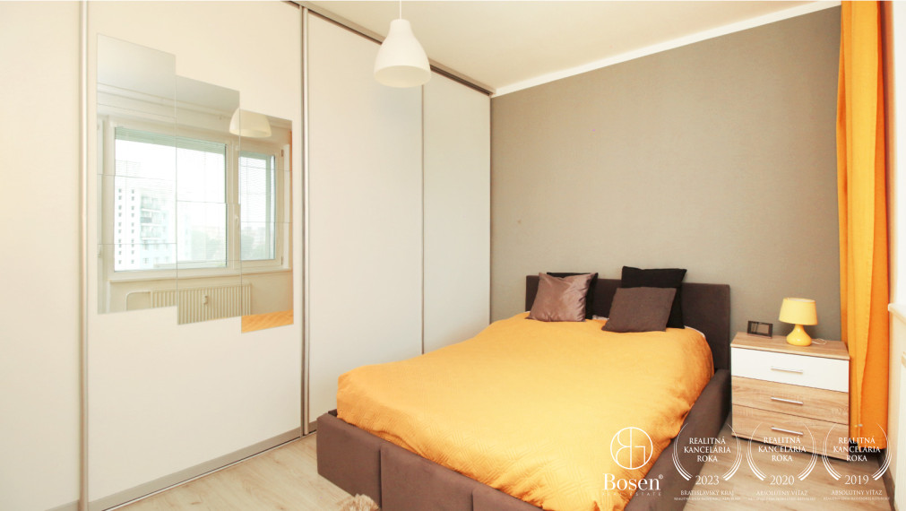 BOSEN | 2 izbový byt s lodžiou, v pokojnom prostredí Petržalky - Strečnianska ulica