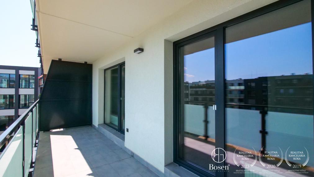 BOSEN | Rezervované - Prenájom zariadený 2i byt s balkónom a garážovým státím, 54 m2, Rezidencia Tabáň, Nitra