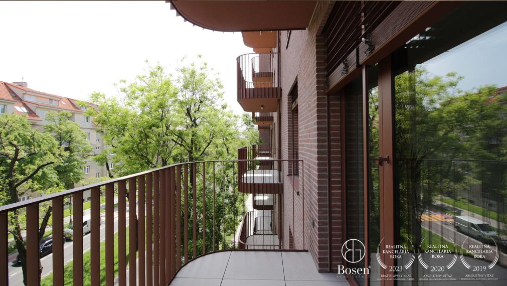 BOSEN | Prenajaté novostavba ZWIRN - 2 izbový byt s balkónom, Košická ulica - Bratislava, Ružinov