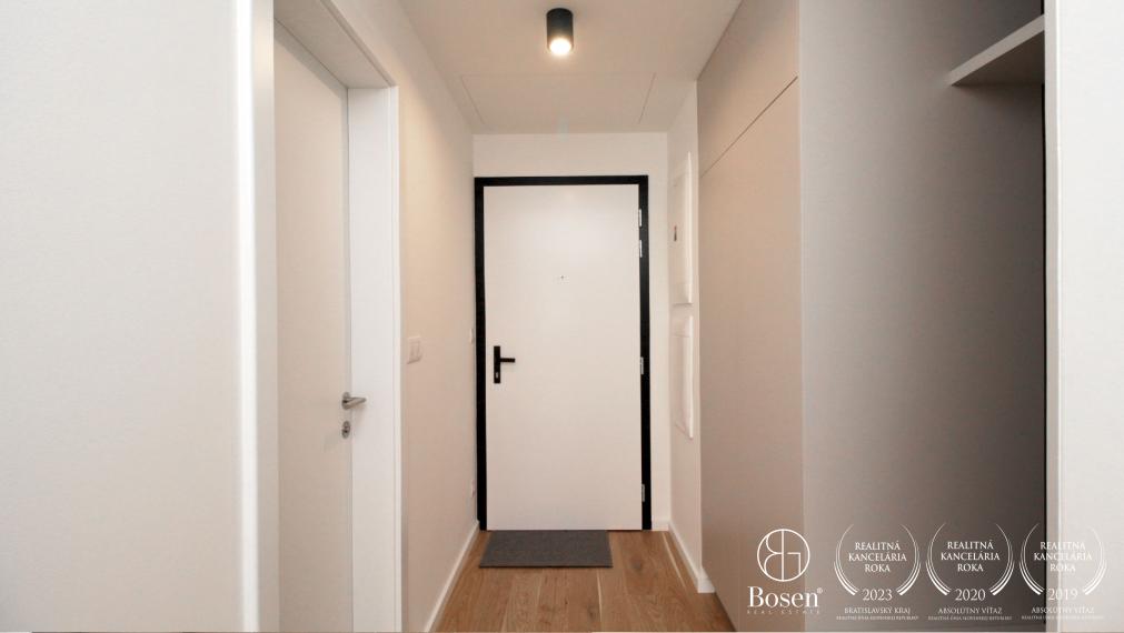 BOSEN | Prenajaté novostavba ZWIRN - 2 izbový byt s balkónom, Košická ulica - Bratislava, Ružinov