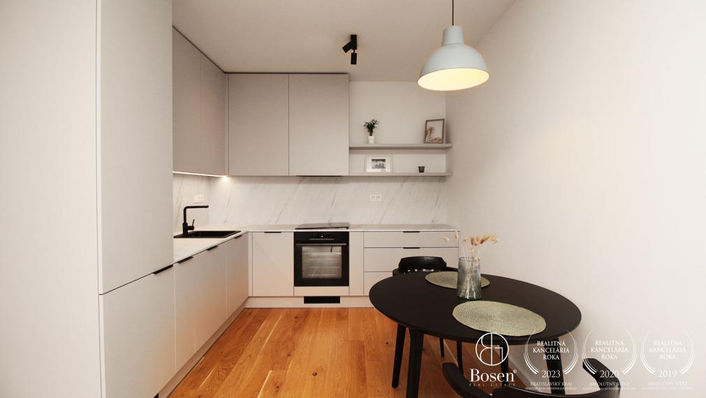 BOSEN | Prenajaté novostavba ZWIRN - 2 izbový byt s balkónom, Košická ulica - Bratislava, Ružinov