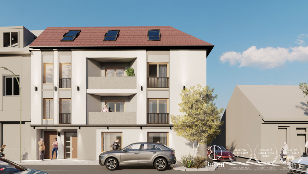 BOSEN | Projekt TEPLICZ v centre mesta Piešťany _ posledných 6 bytov