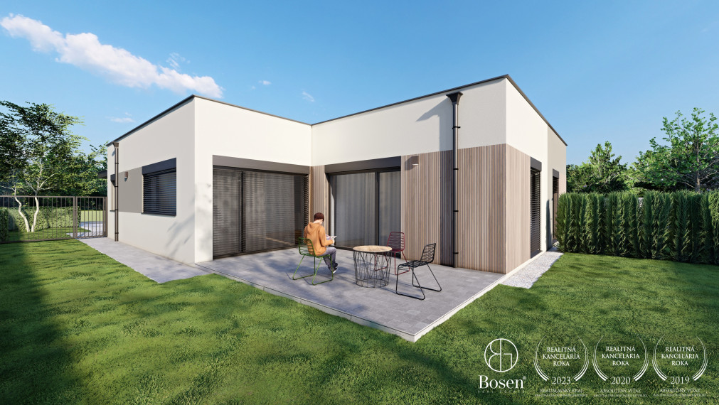 BOSEN | Ponúkame na predaj 4 izbový rodinný dom 2D -Trenčín