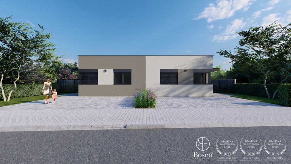 BOSEN | Ponúkame na predaj 4 izbový rodinný dom 1D -Trenčín