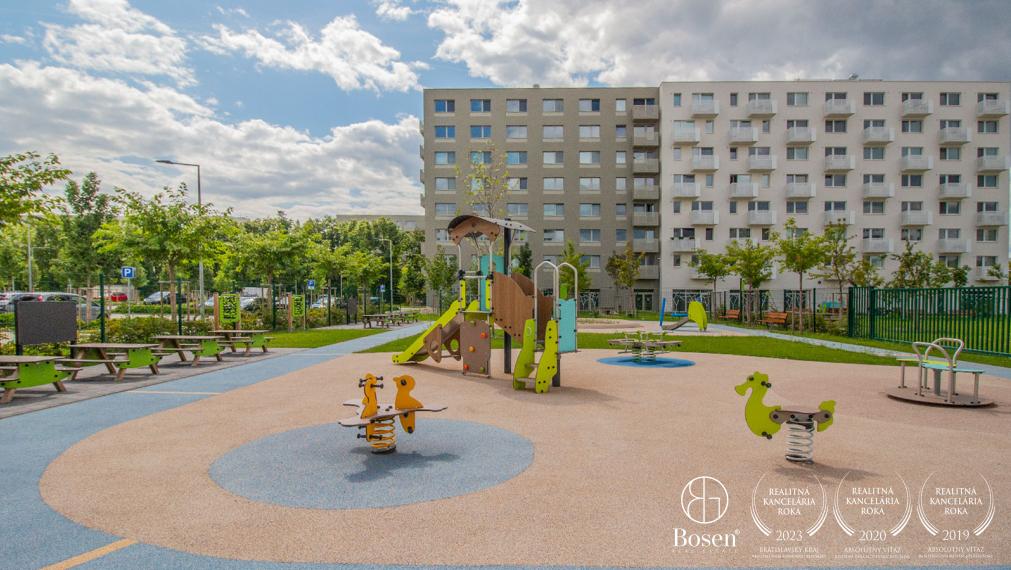 BOSEN | Zariadený 1 izb. byt s parkovacím miestom, kuchyňou a balkónom v novostavbe, Ovocné sady, Ružinov, 27 m2