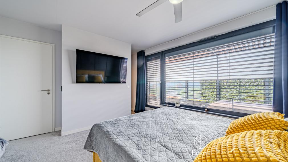 BOSEN | Nadštandardný 3 izbový byt s veľkou terasou a skladom v projekte FLAT 75, Petržalka, 110 m2