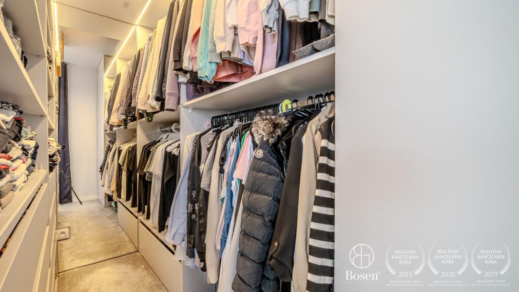 BOSEN | Nadštandardný 3 izbový byt s veľkou terasou a skladom v projekte FLAT 75, Petržalka, 110 m2