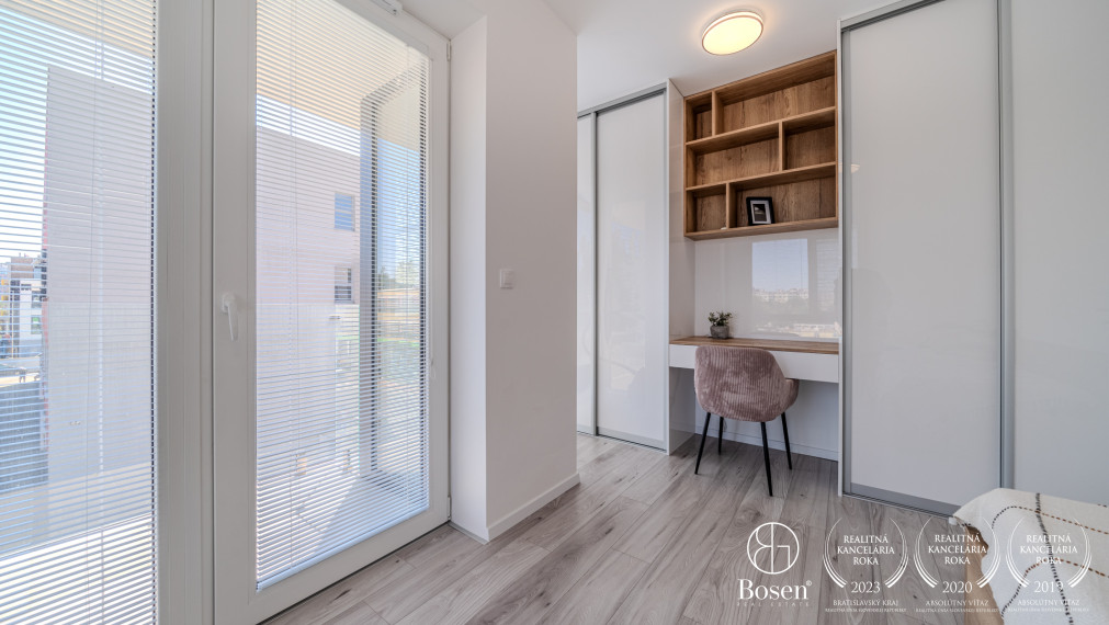 BOSEN | Zariadený 3 izb. byt s parkovacím miestom a balkónom v novostavbe SEPTIMO 2, Údernícka, Petržalka, 67 m2