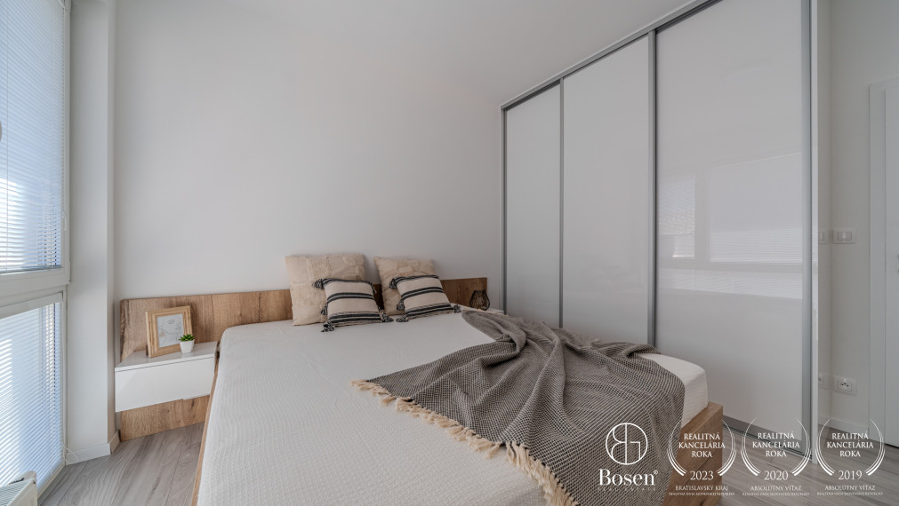 BOSEN | Zariadený 3 izb. byt s parkovacím miestom a balkónom v novostavbe SEPTIMO 2, Údernícka, Petržalka, 67 m2