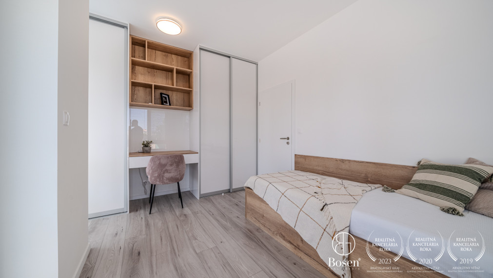 BOSEN | Zariadený 3 izb. byt s parkovacím miestom a balkónom v novostavbe SEPTIMO 2, Údernícka, Petržalka, 67 m2