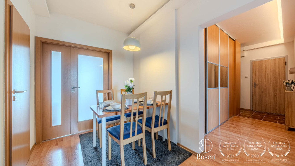 BOSEN | Na predaj zrekonštruovaný 3 izbový byt, Petržalka, ul. Blagoevova