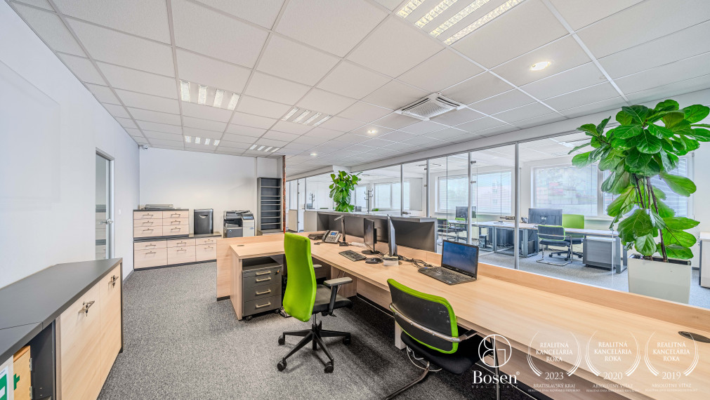 BOSEN | Moderné kancelárie s terasou, Ružinov, 268 m2
