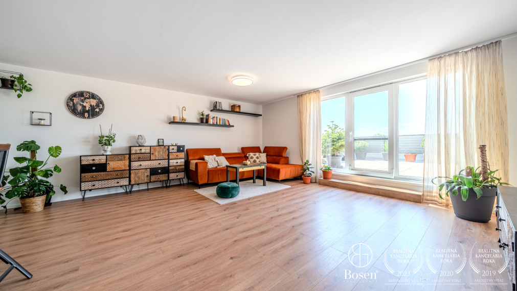 BOSEN | Výnimočný 4-izbový byt s veľkou terasou, Štvrtok na Ostrove, 197 m2