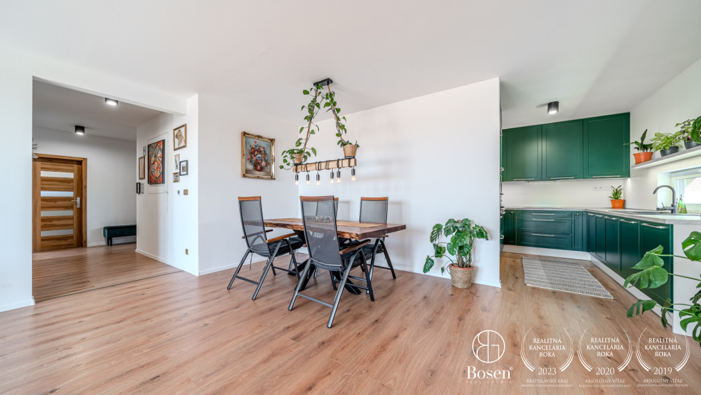 BOSEN | Výnimočný 4-izbový byt s veľkou terasou, Štvrtok na Ostrove, 197 m2