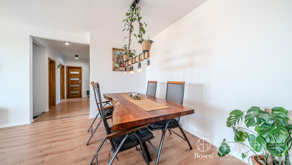 BOSEN | Výnimočný 4-izbový byt s veľkou terasou, Štvrtok na Ostrove, 197 m2