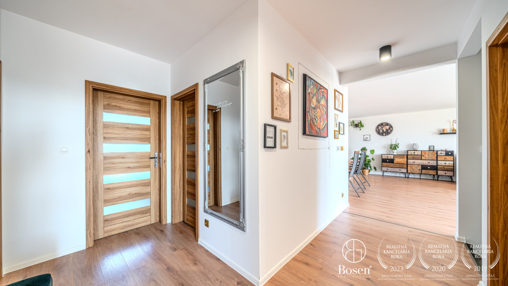 BOSEN | Výnimočný 4-izbový byt s veľkou terasou, Štvrtok na Ostrove, 197 m2