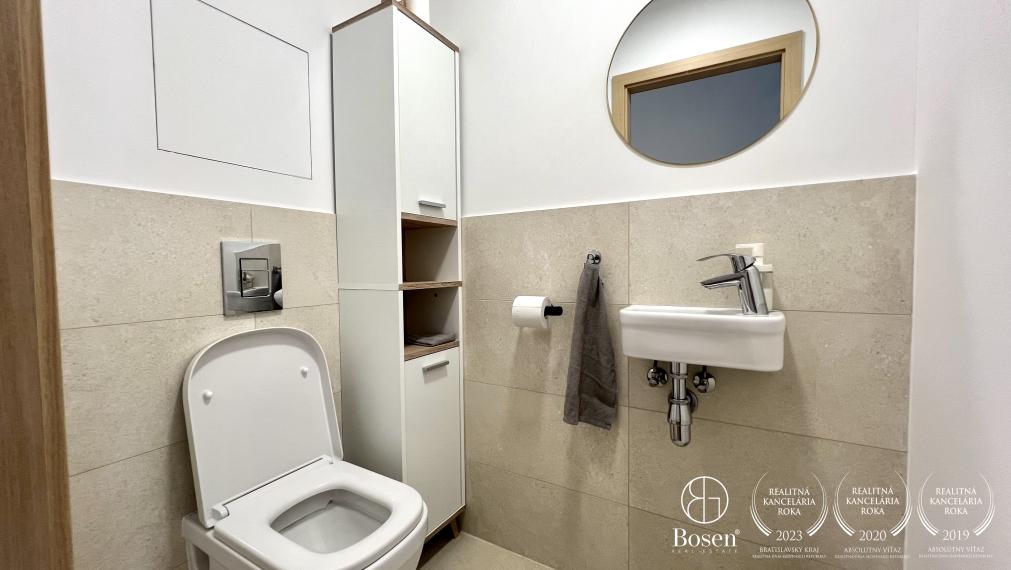 BOSEN I Prenajaté kompletne zariadeného bytu v novostabe Discovery Residence