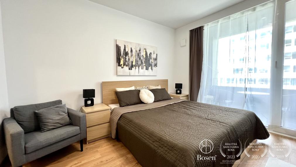 BOSEN I Prenajaté kompletne zariadeného bytu v novostabe Discovery Residence