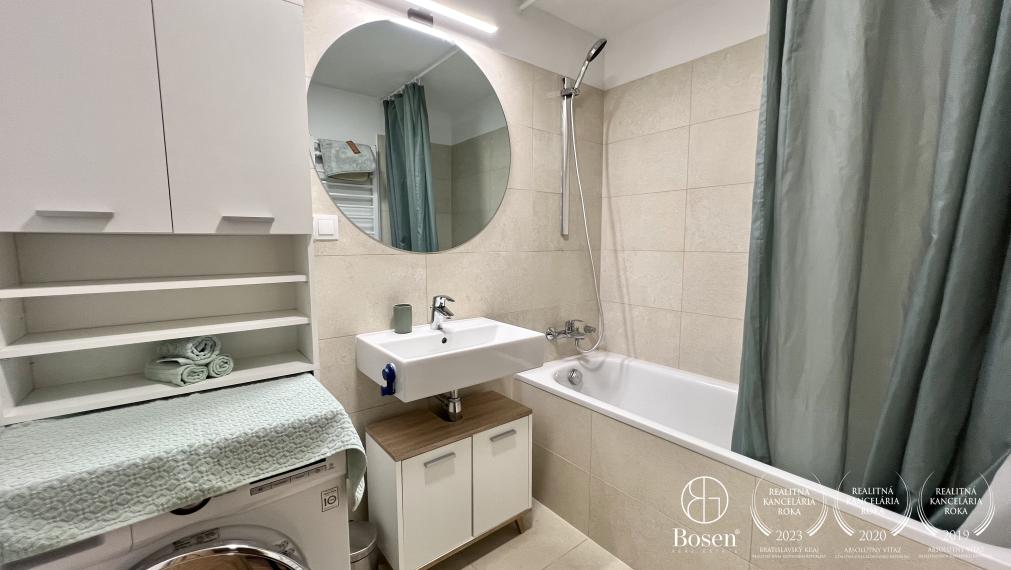 BOSEN I Prenajaté kompletne zariadeného bytu v novostabe Discovery Residence