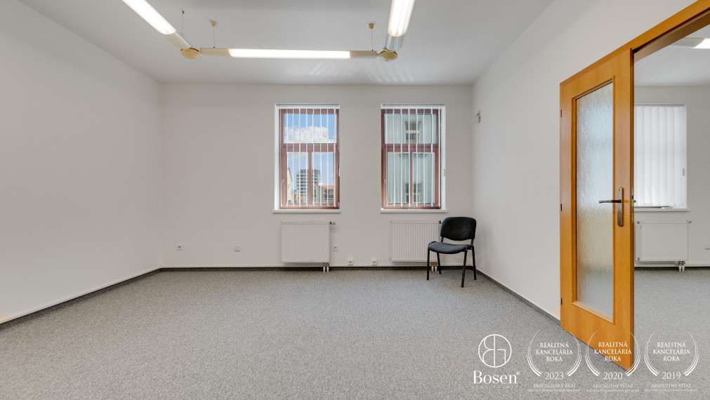 BOSEN | Prenájom kancelárskeho priestoru, Čajakova 13, Bratislava 1 – Staré Mesto