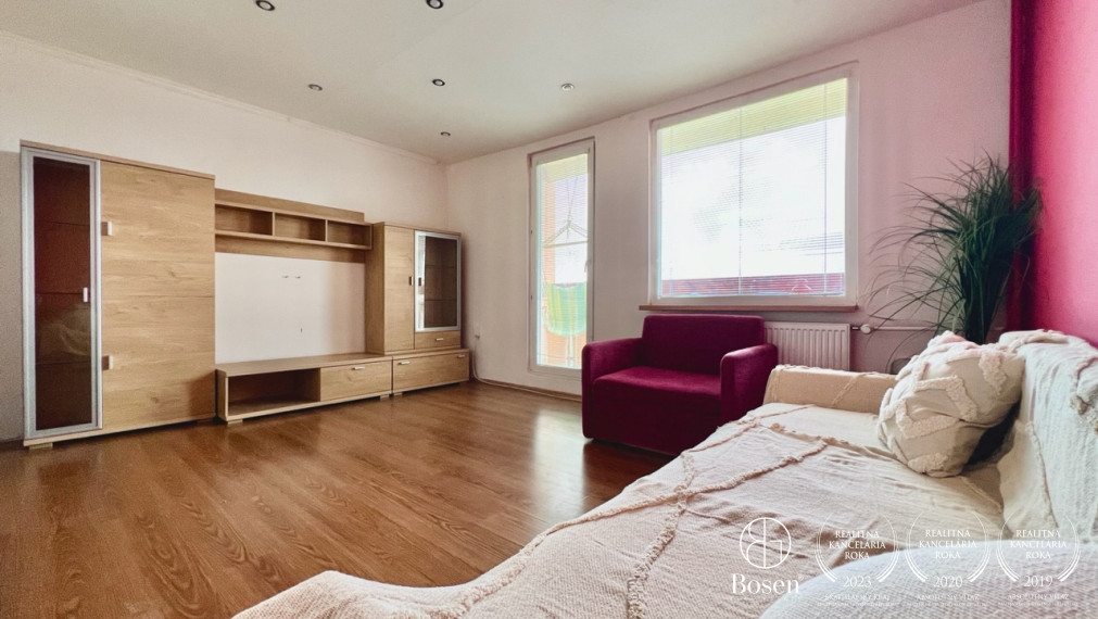 BOSEN | Na predaj 2 izbový slnečný byt na ulici L. Novomeského - Trenčín