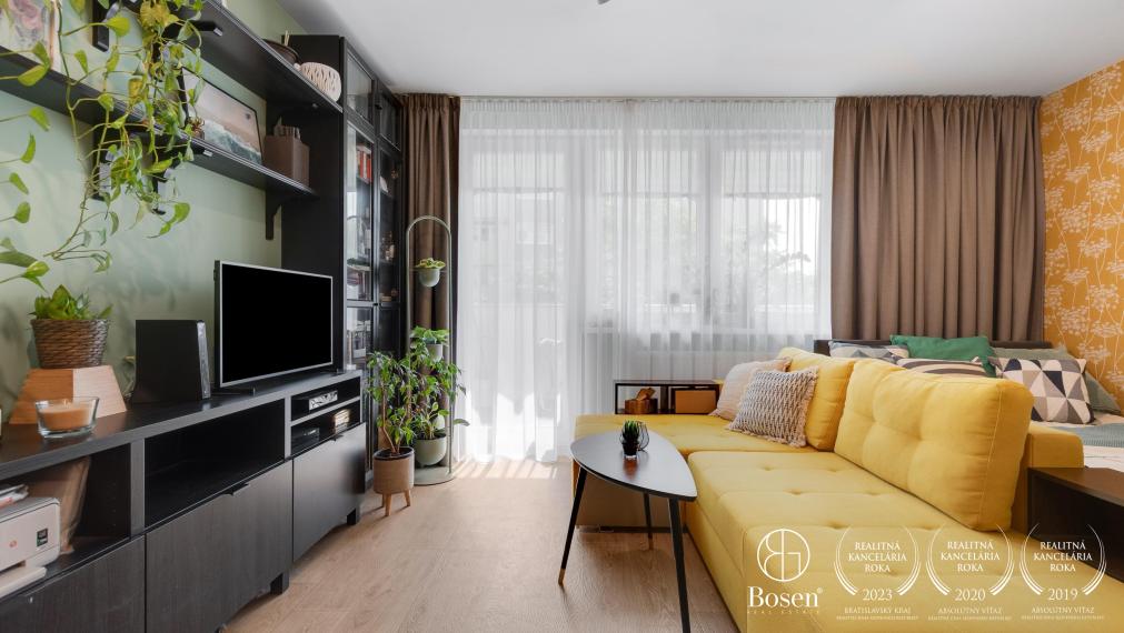 PREDANÉ: BOSEN | Zariadený 1kk byt v novostavbe, Rustaveliho, Rača 42 m2