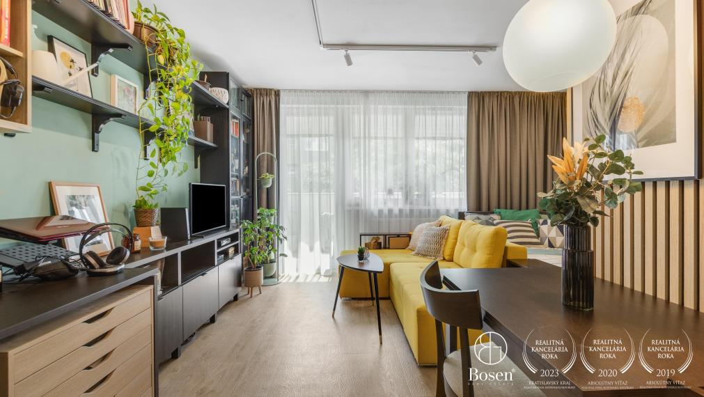 PREDANÉ: BOSEN | Zariadený 1kk byt v novostavbe, Rustaveliho, Rača 42 m2
