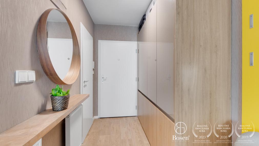 PREDANÉ: BOSEN | Zariadený 1kk byt v novostavbe, Rustaveliho, Rača 42 m2