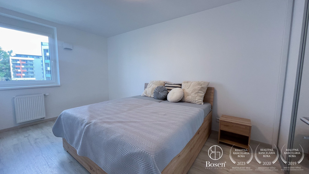 BOSEN | klimatizovaný 3 izbový byt s garážovým státím v novostavbe NUPPU