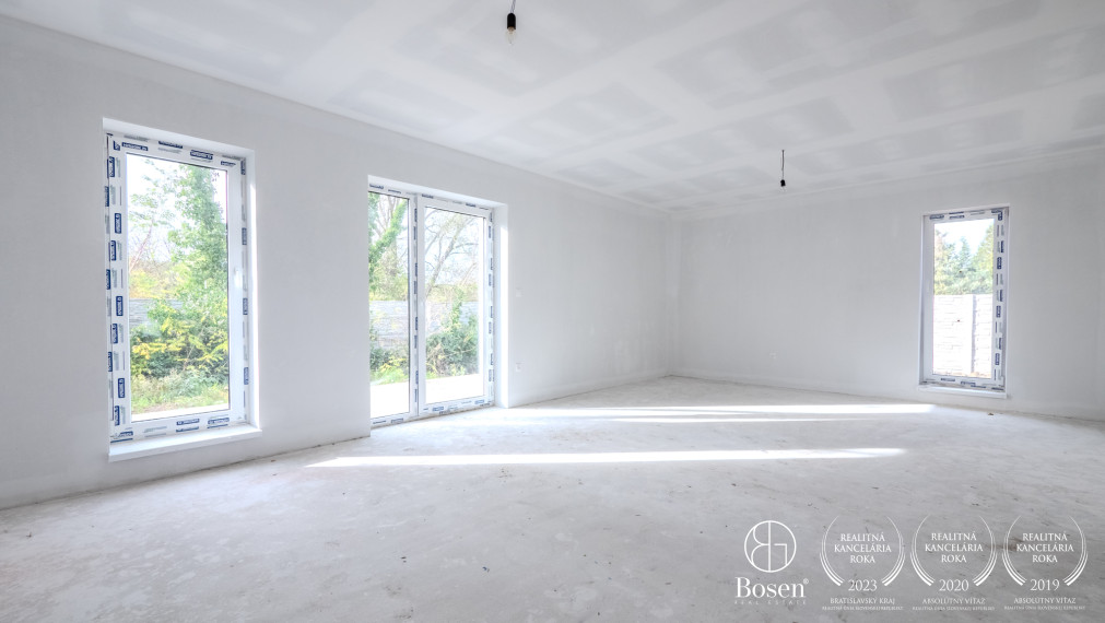 BOSEN | Novostavba 4 izbového bungalovu s pozemkom 500 m2, Horný Bar