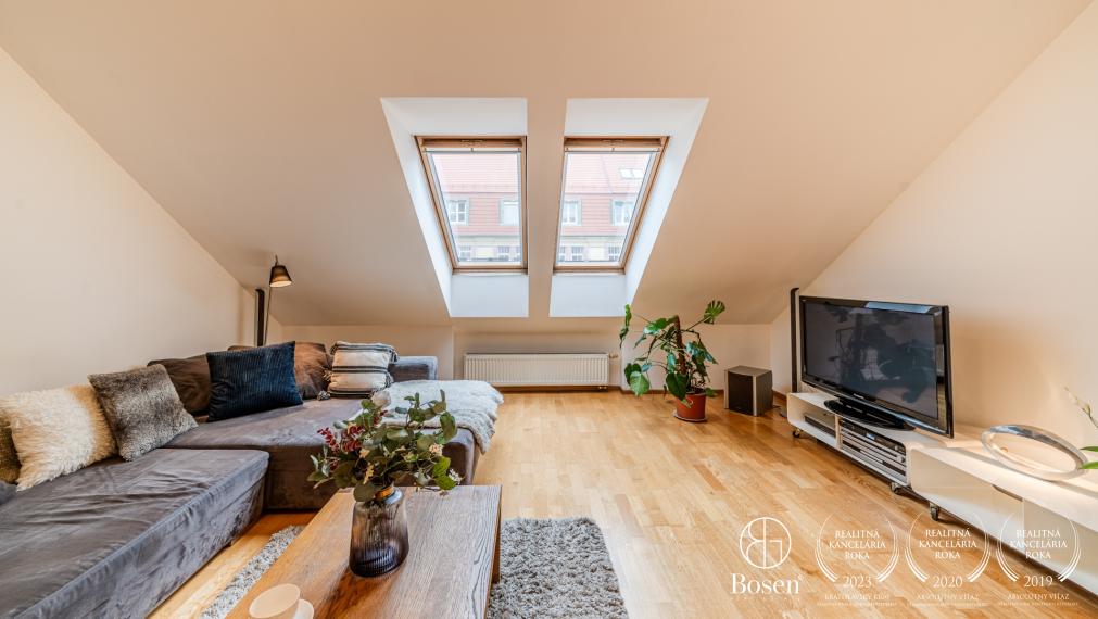 REZERVOVANÉ -  BOSEN | 2 izbový byt pri OC Eurovea v Starom Meste, Klemensova, 59,02m2