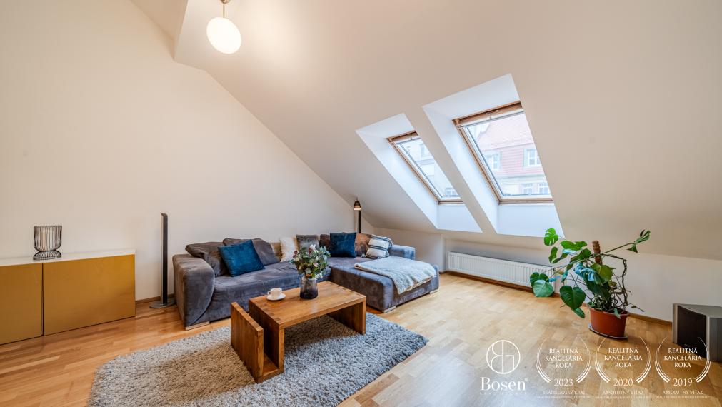 REZERVOVANÉ -  BOSEN | 2 izbový byt pri OC Eurovea v Starom Meste, Klemensova, 59,02m2