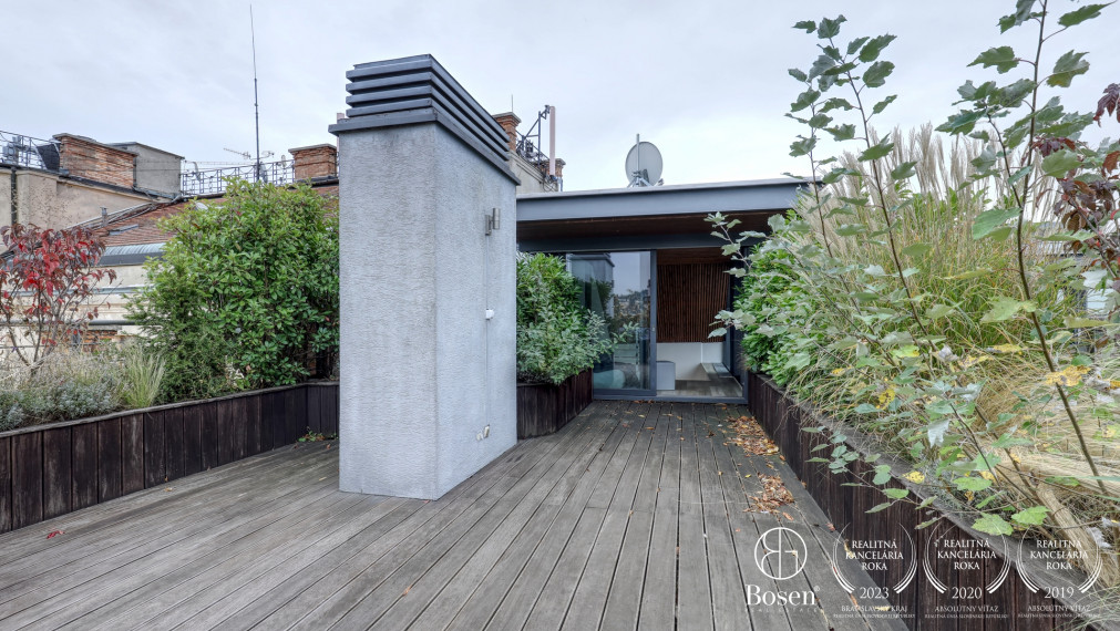 BOSEN | 4-izb. mezonet, 217m2 + 83m2 terasa, Palác Motešických