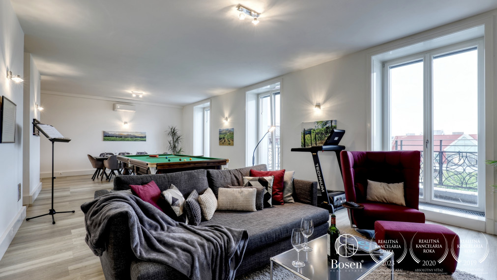 BOSEN | 4-izb. mezonet, 217m2 + 83m2 terasa, Palác Motešických