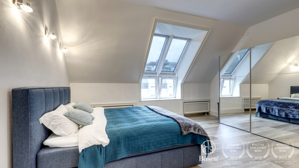 BOSEN | 4-izb. mezonet, 217m2 + 83m2 terasa, Palác Motešických