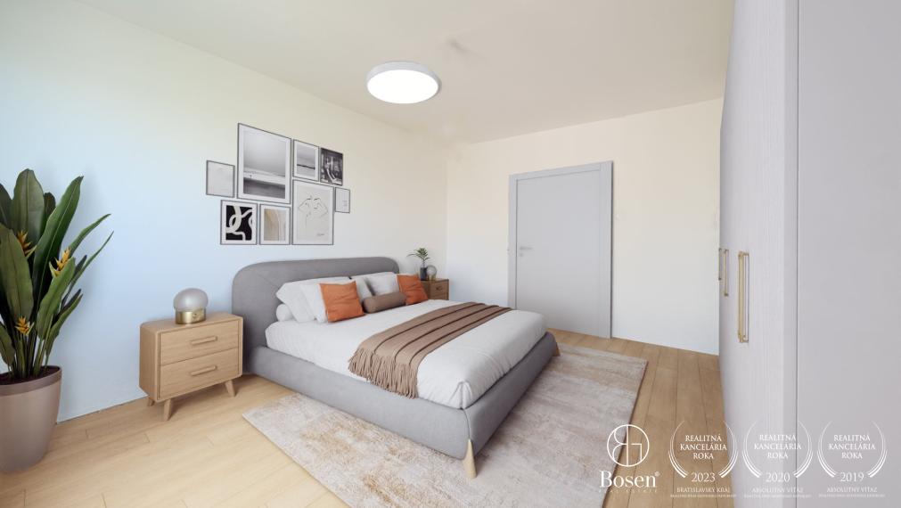 3,5 izbový byt s balkónom v tesnej blízkosti parku Ostredky