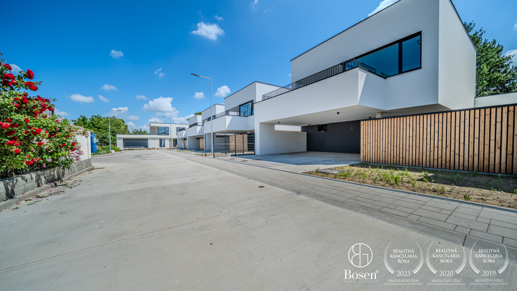 BOSEN | Posledný moderný dom v novom projekte Viladomy Záhorská, Záhorská Bystrica