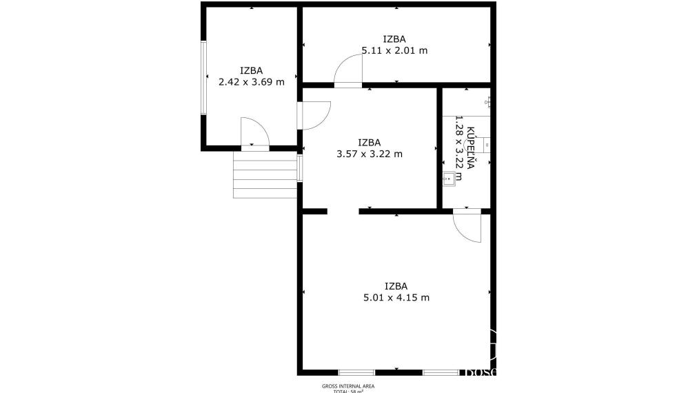 BOSEN | REZERVOVANÉ!! Na predaj domček vhodný na trvalé bývanie ako aj chalupa, Závod