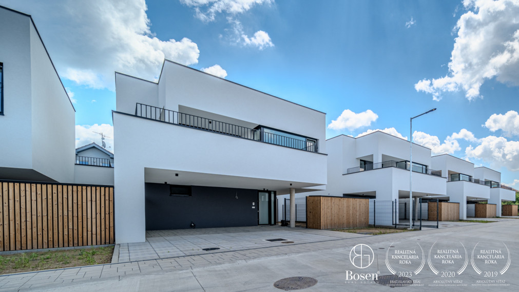 BOSEN | Posledný moderný dom v novom projekte Viladomy Záhorská, Záhorská Bystrica